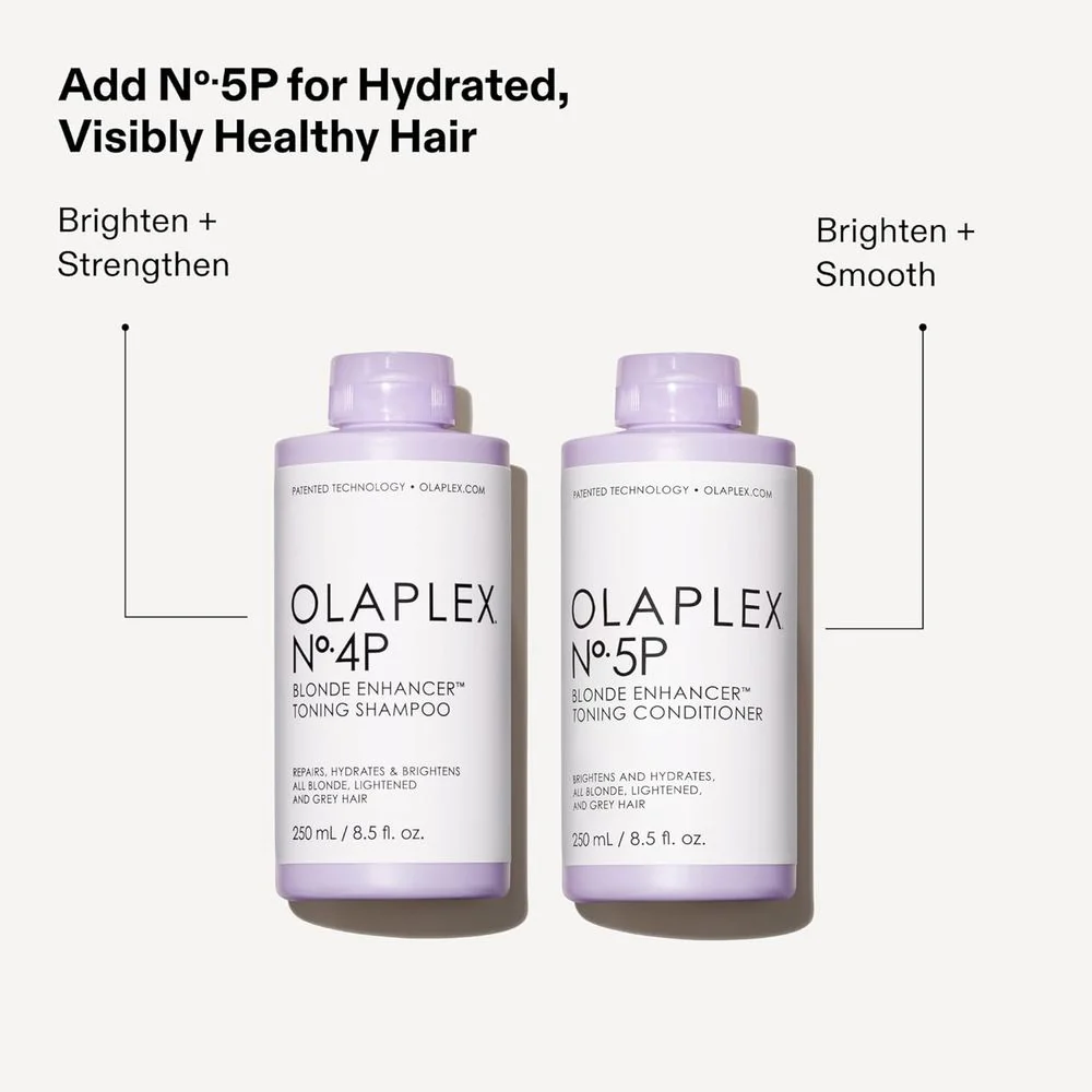 Olaplex No. 4P Blonde Enhancer Purple Toning Shampoo β 8.5 fl oz - Image 5