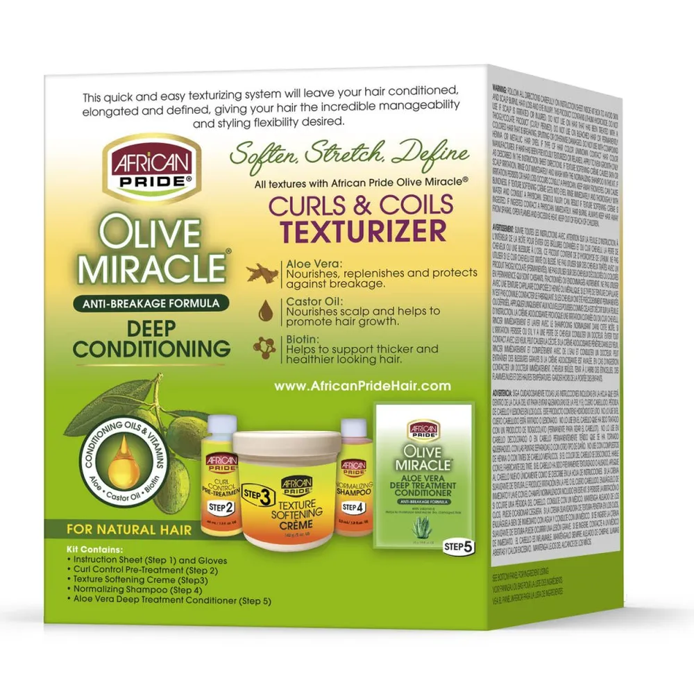 Olive Miracle Texturizer Kit – Anti-Breakage Formula - Image 2
