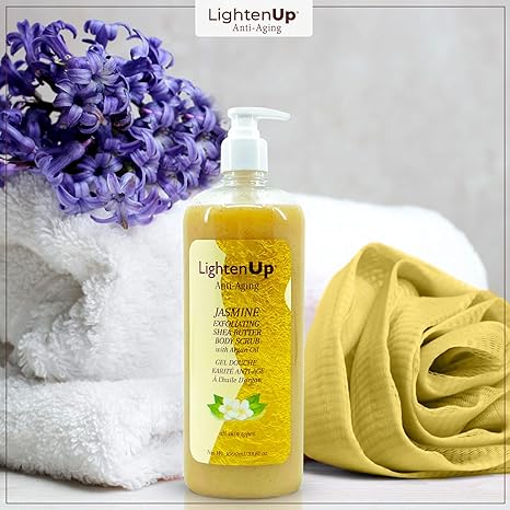 Omic LightenUp Anti-Aging Jasmine Shower Gel – 1000 ml - Image 2