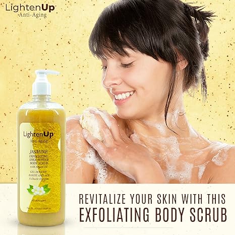 Omic LightenUp Anti-Aging Jasmine Shower Gel – 1000 ml - Image 3