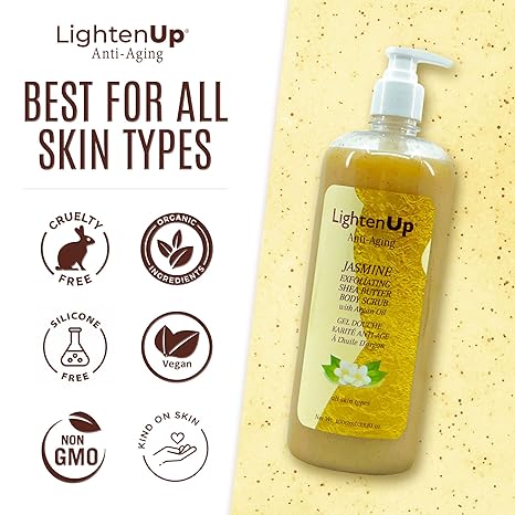 Omic LightenUp Anti-Aging Jasmine Shower Gel – 1000 ml - Image 5