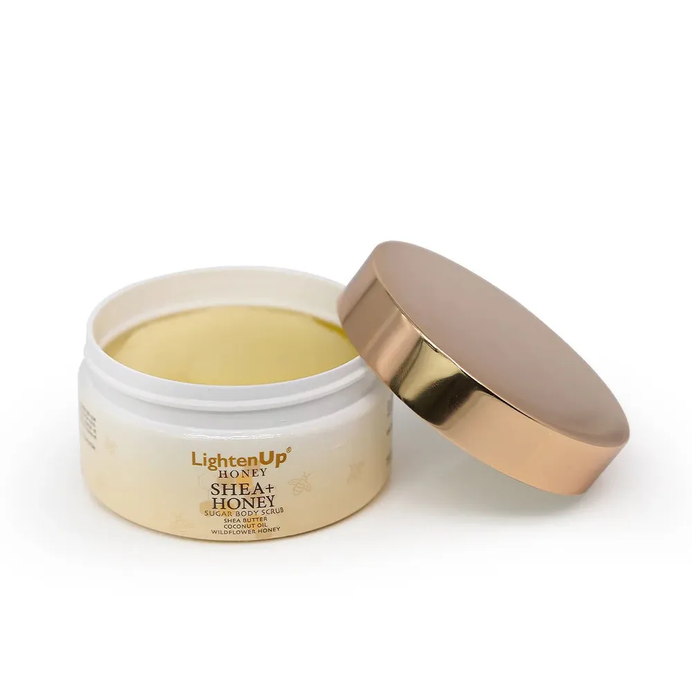 Omic LightenUp Honey Body Scrub – 230 ml - Image 2