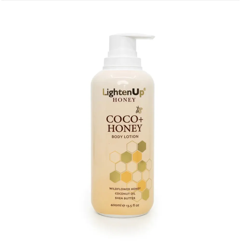 Omic LightenUp Honey Coco+ Honey Body Lotion β 400 ml - Image 2