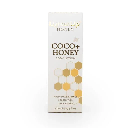 Omic LightenUp Honey Coco+ Honey Body Lotion β 400 ml - Image 3