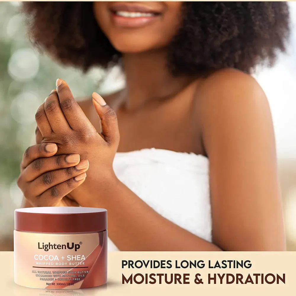 Omic LightenUp PLUS Coco + Shea Body Butter - 300 ml - Image 3