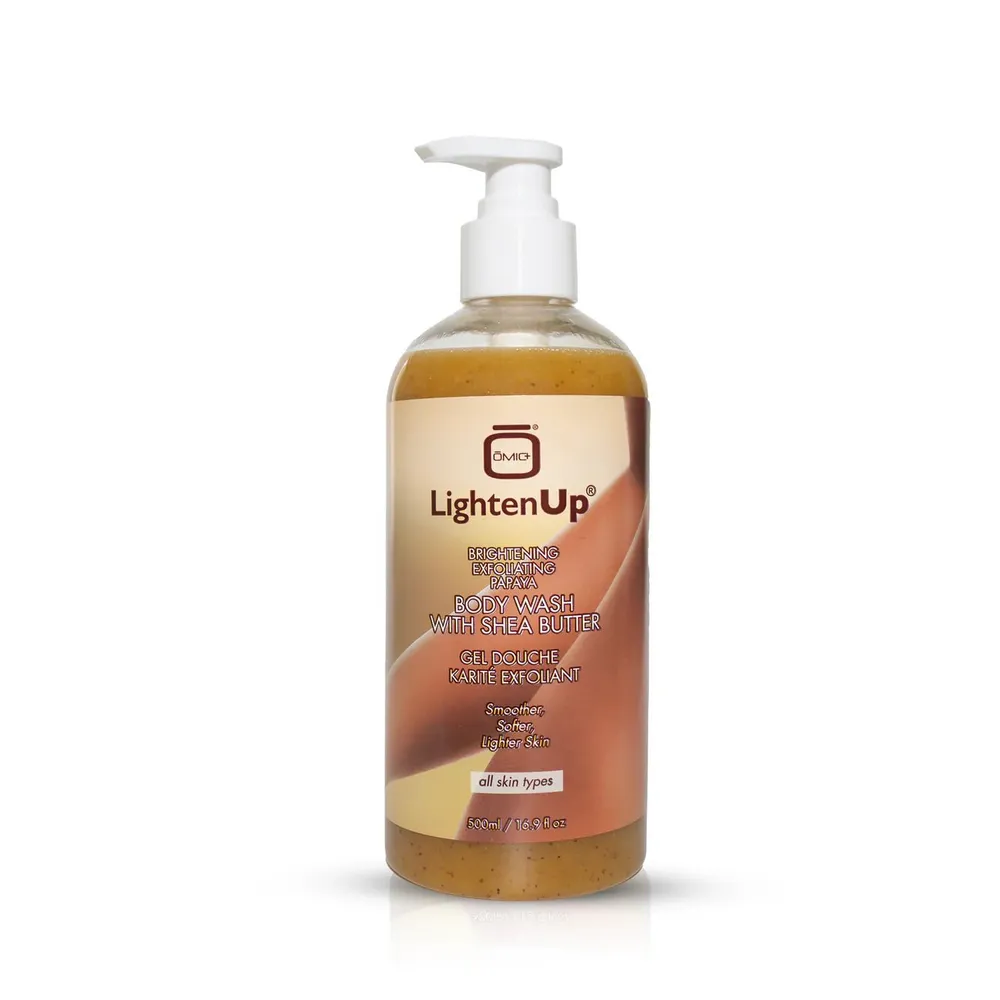 Omic LightenUp PLUS Exfoliating Shower Gel - 500 ml - Image 2
