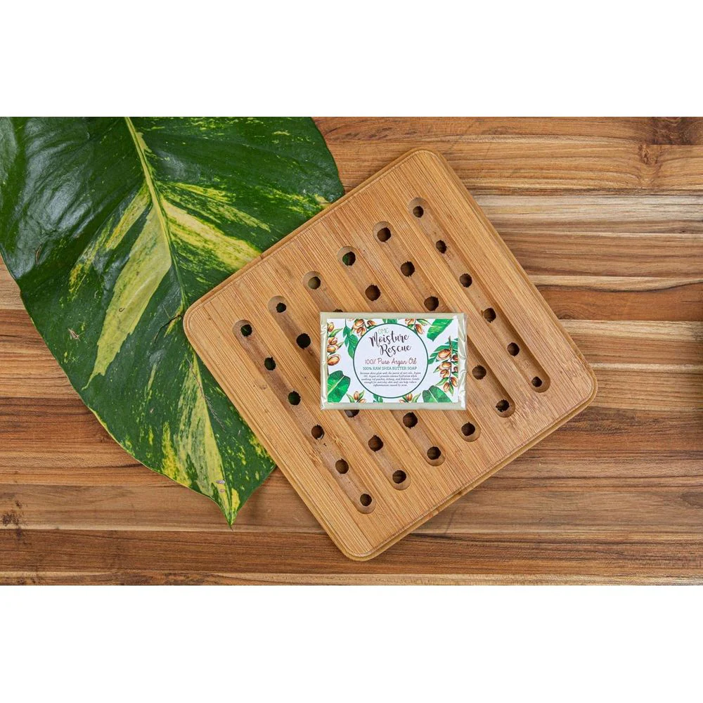 Omic Moisture Rescue Shea Butter Soap with Argan Oil – 125g - Image 2
