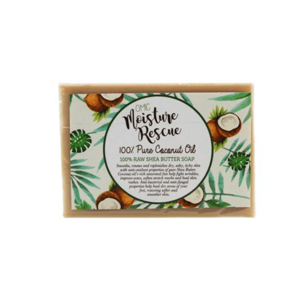 Omic Moisture Rescue Shea Butter Soap with Coconut Oil β 125g