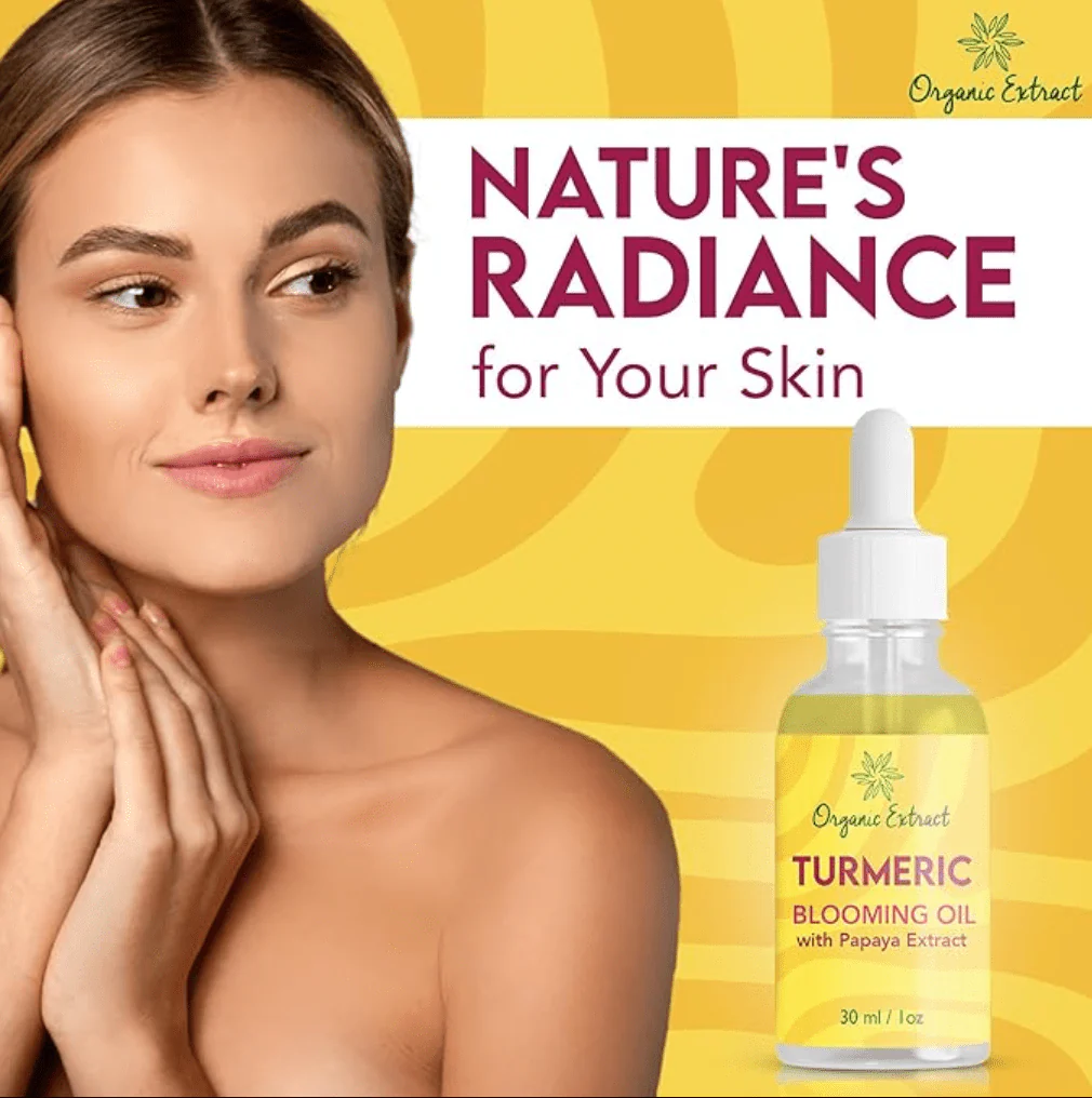 Organic Extract Turmeric Blooming Oil - 1oz - Image 9