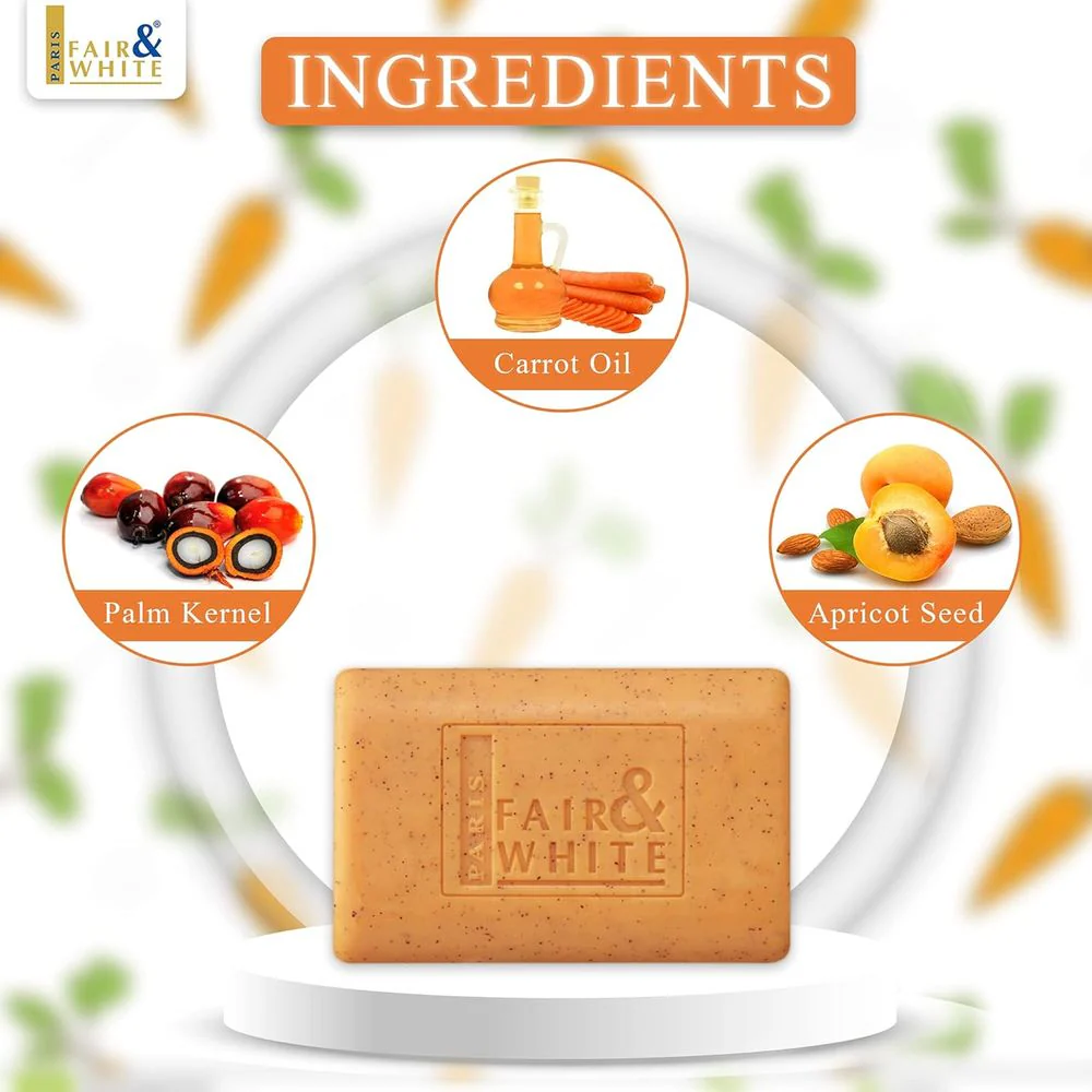 Original Carrot Exfoliating Soap – 200g - Image 2