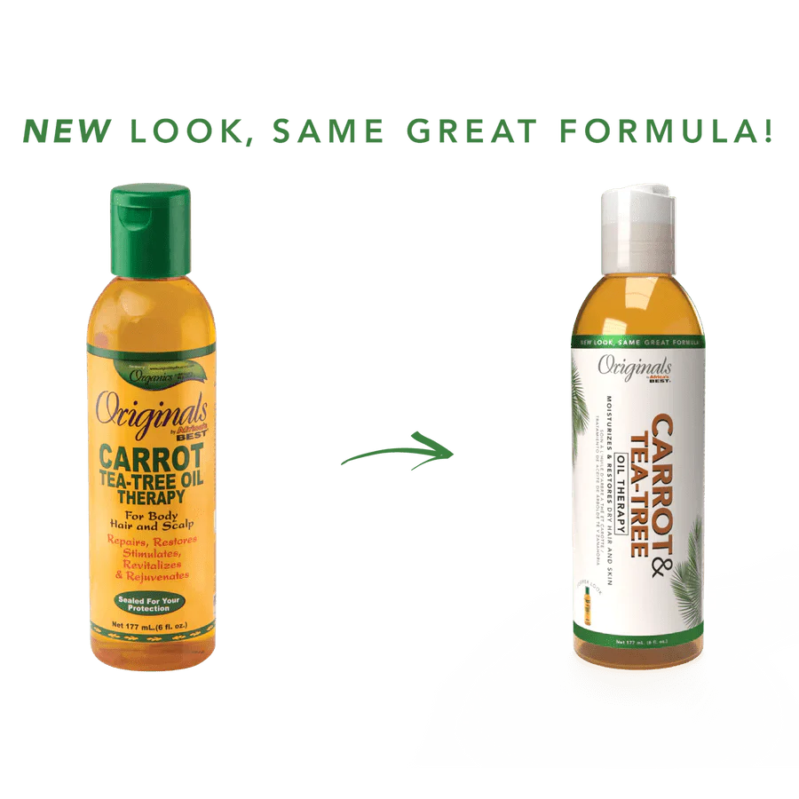 Originals by Africa’s Best Carrot & Tea Tree Oil Therapy - 6 fl oz - Image 4