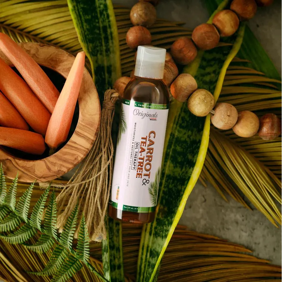 Originals by Africa’s Best Carrot & Tea Tree Oil Therapy - 6 fl oz - Image 5