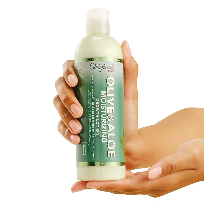 Originals by Africa's Best Olive & Aloe Moisturizing Growth Lotion - 12 oz - Image 2