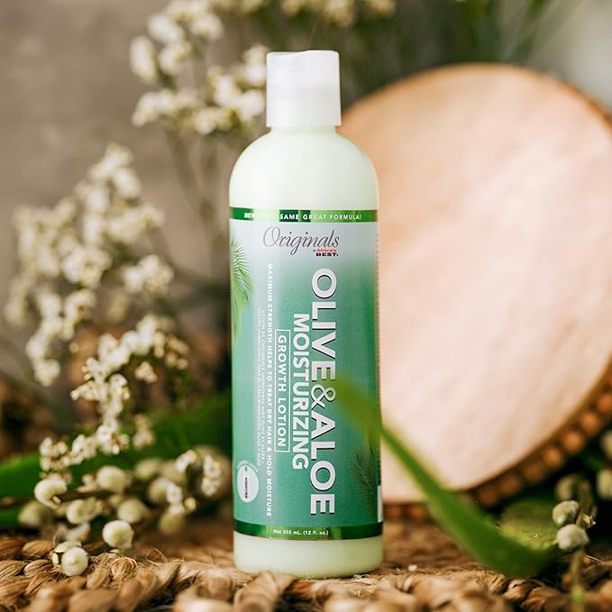 Originals by Africa's Best Olive & Aloe Moisturizing Growth Lotion - 12 oz - Image 4