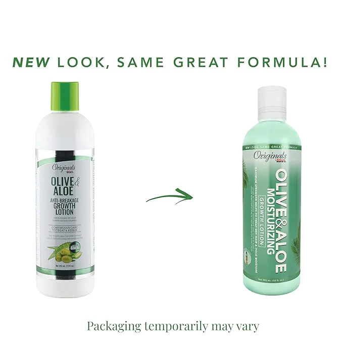 Originals by Africa's Best Olive & Aloe Moisturizing Growth Lotion - 12 oz - Image 5