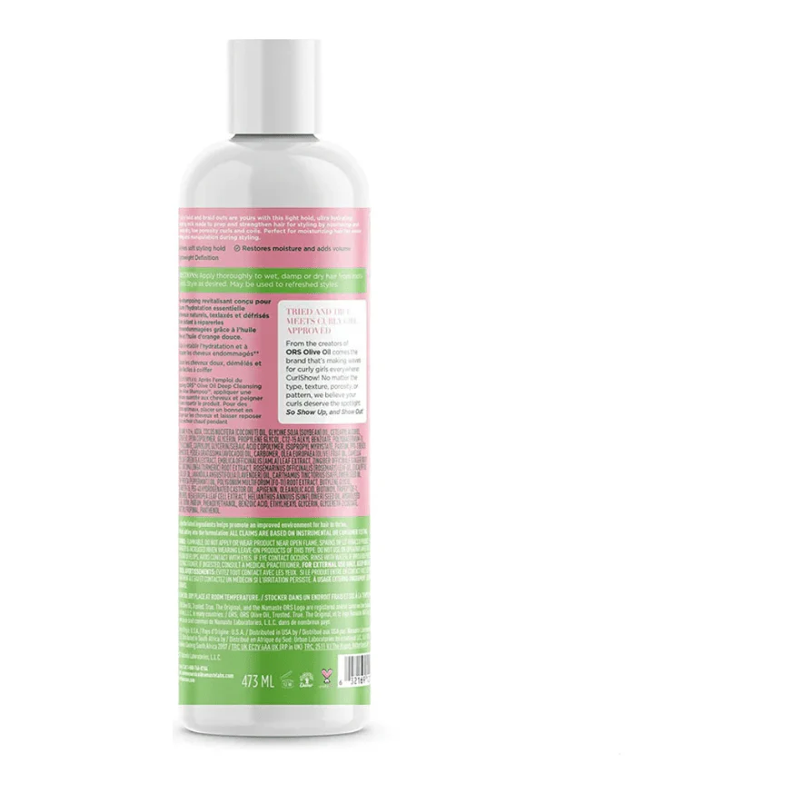 ORS Curlshow Nourish & Hydrate Curl Style Milk with Avocado Oil & Collagen – 16 oz - Image 2