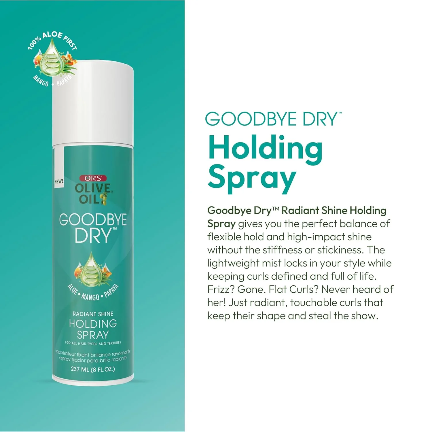 ORS Goodbye Dry Holding Spray – 8 oz - Image 2
