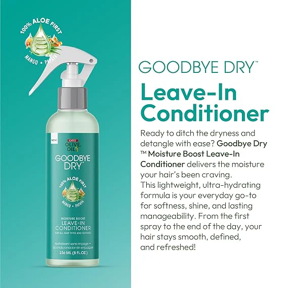 ORS Goodbye Dry Leave-In Conditioner โ 8 fl oz - Image 4