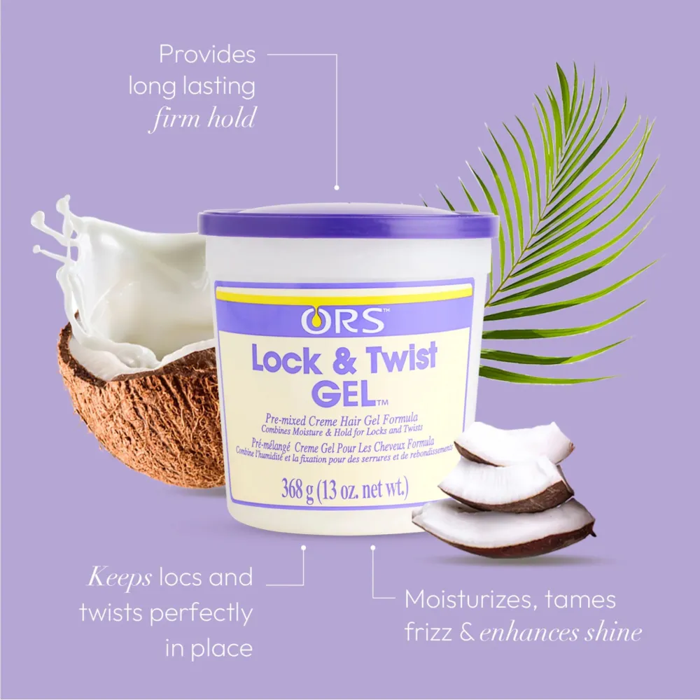ORS Lock & Twist Gel β Firm Hold, 13oz - Image 2