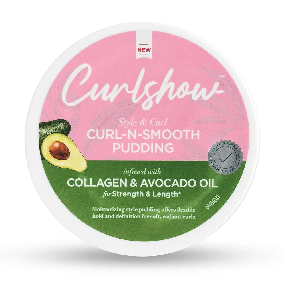 ORS Olive Oil Curlshow Curl-N-Smooth Pudding with Collagen & Avocado Oil – 12 oz - Image 3