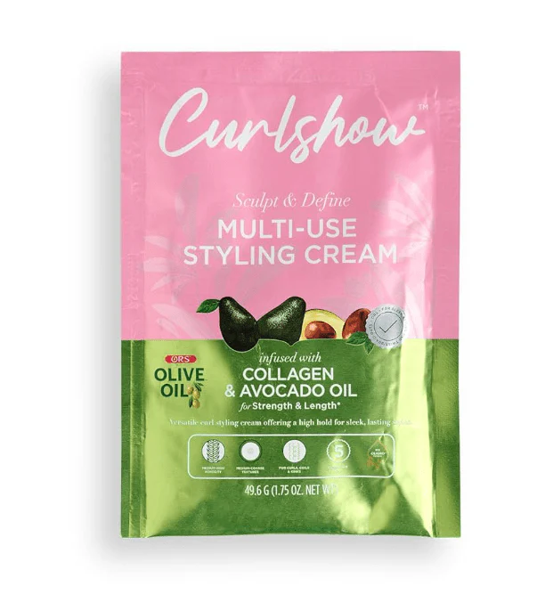 ORS Olive Oil Curlshow Curl-N-Smooth Pudding with Collagen & Avocado Oil – 12 oz - Image 5