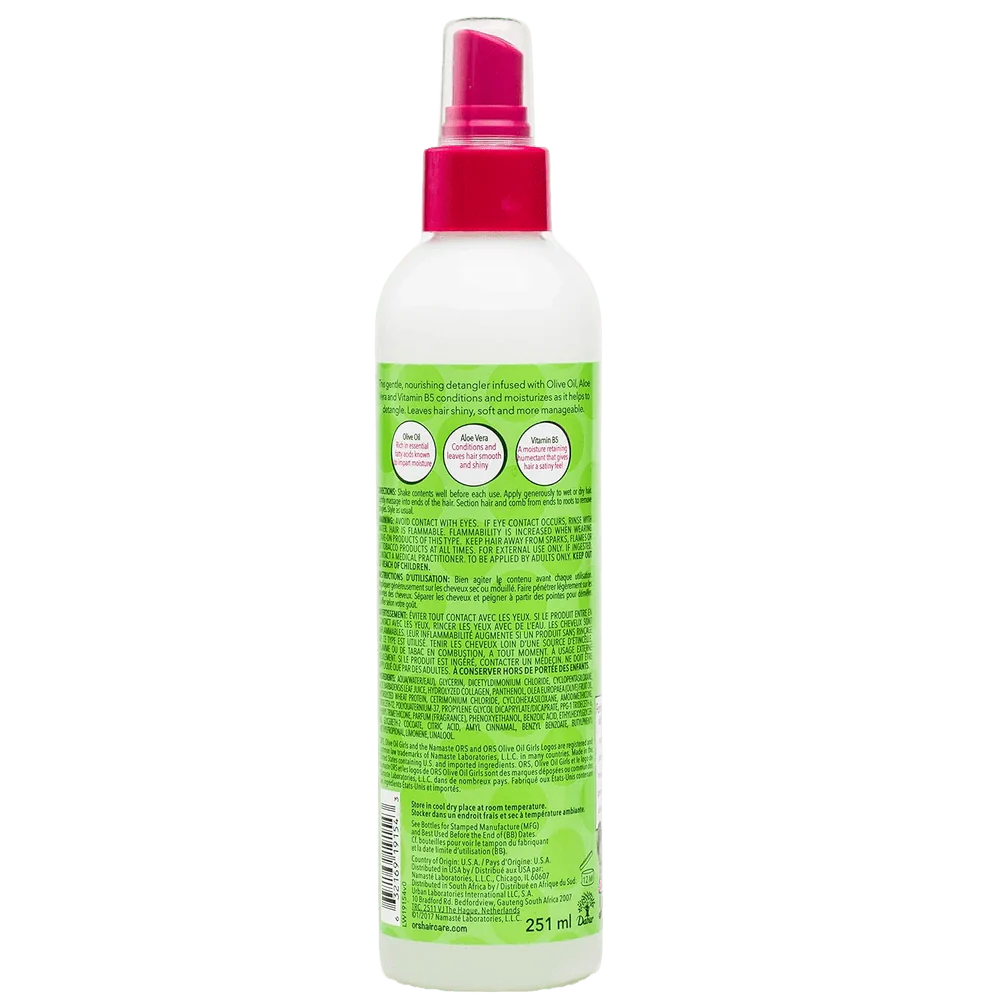 ORS Olive Oil Girls Leave-In Conditioning Detangler β 8.5 oz - Image 2