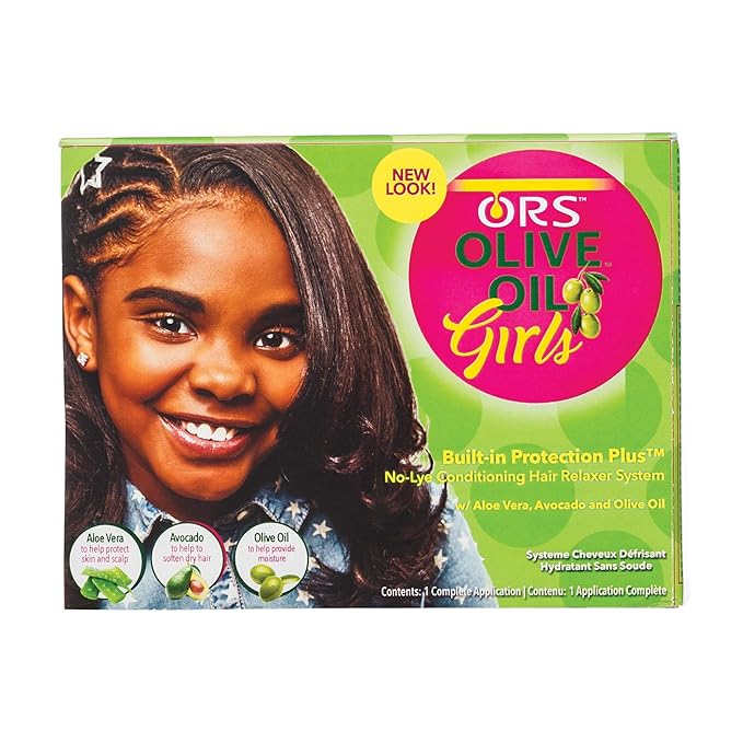 ORS Olive Oil Girls No-Lye Relaxer Kit β 1 Application - Image 2