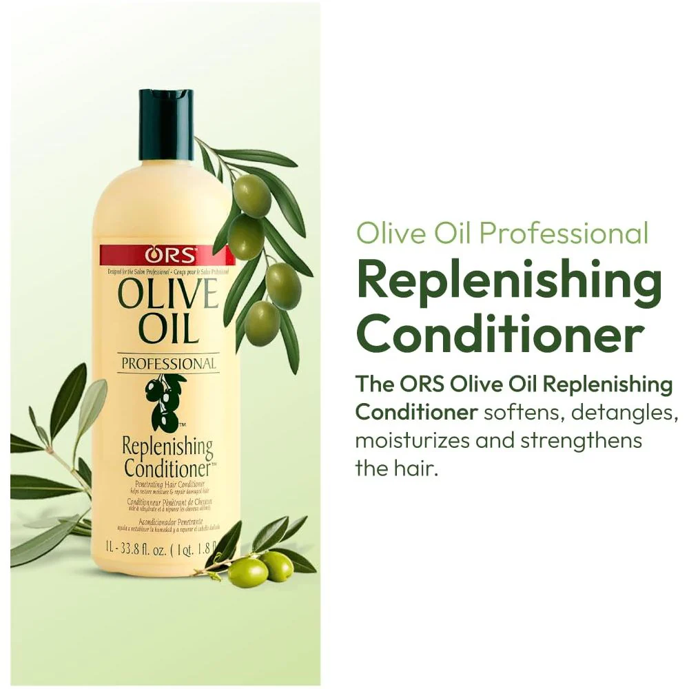 ORS Olive Oil Professional Replenishing Conditioner - 33.8 oz - Image 4
