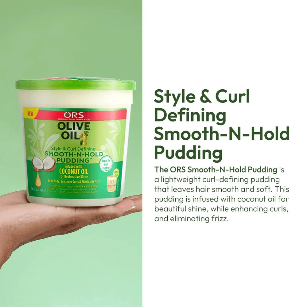 ORS Olive Oil Style and Curl Smooth-N-Hold Pudding - 13 oz - Image 6