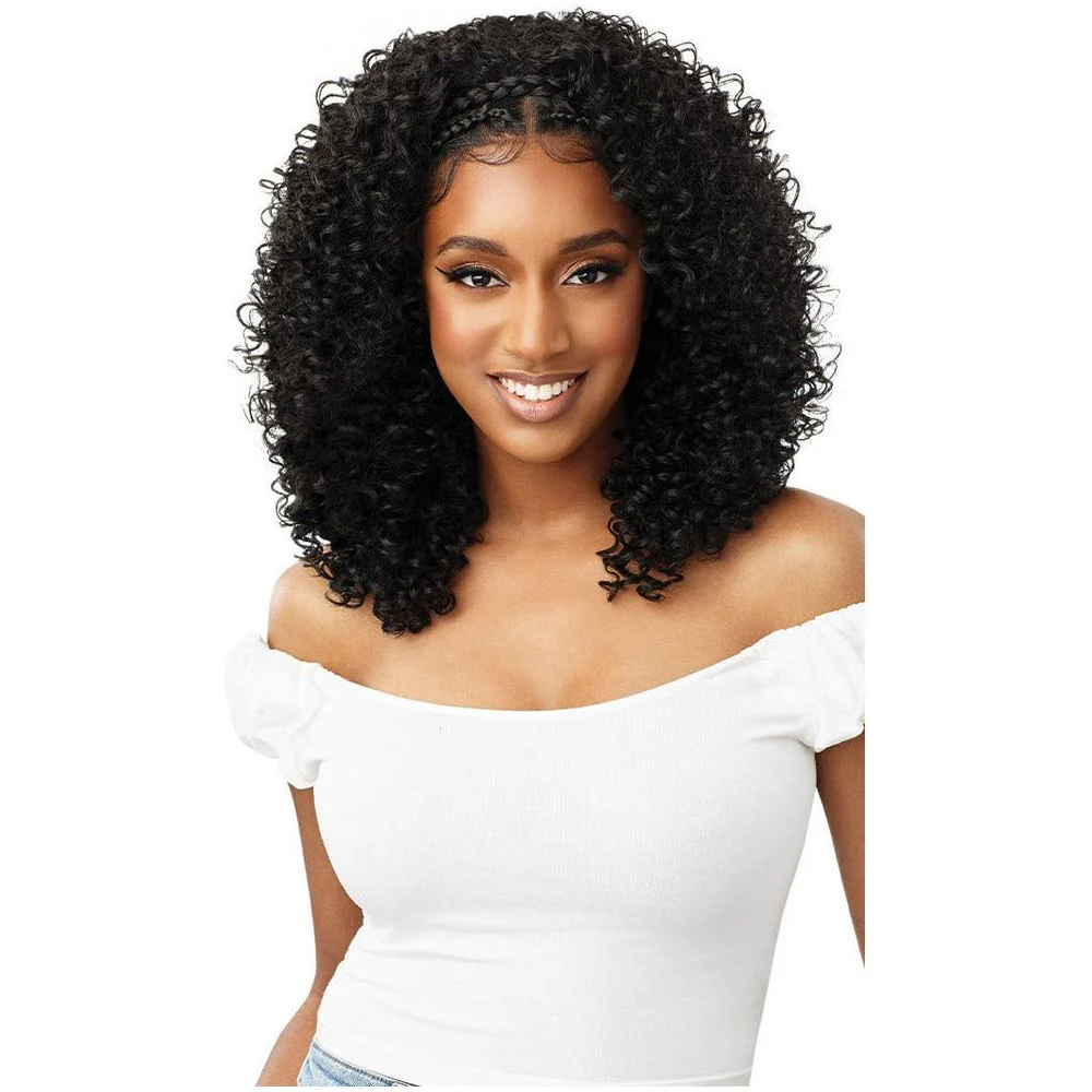 Outre 13x2 Lace Frontal Synthetic HD Lace Front - Halo Stitch Braid 18" - Image 2