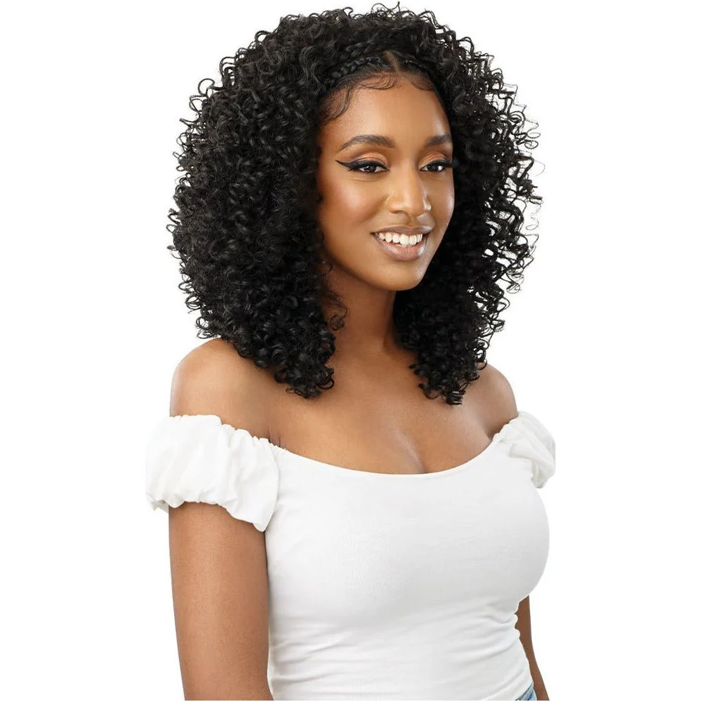 Outre 13x2 Lace Frontal Synthetic HD Lace Front - Halo Stitch Braid 18" - Image 4