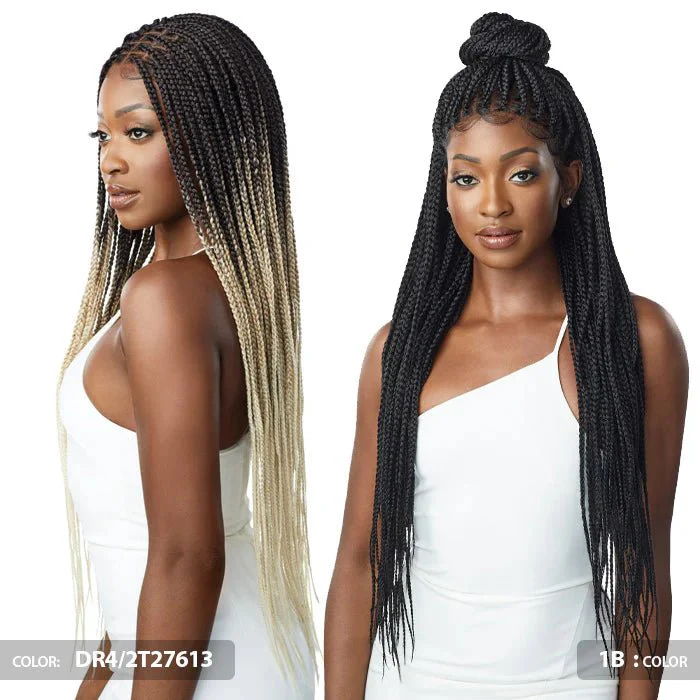Outre 13x4 Lace Frontal Synthetic Wig - Knotless Square Part Braids - Image 4