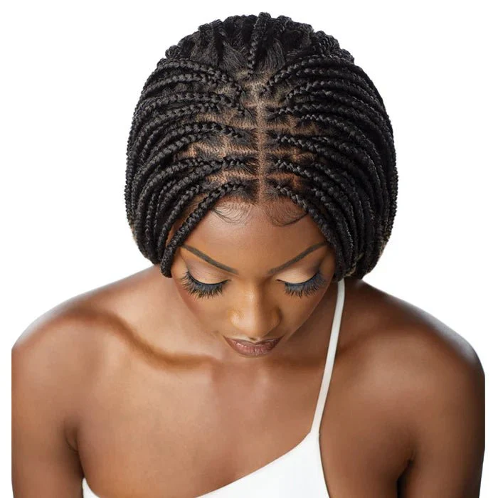 Outre 13x4 Lace Frontal Synthetic Wig - Knotless Square Part Braids - Image 5