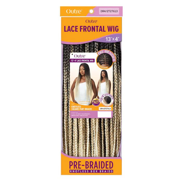 Outre 13x4 Lace Frontal Synthetic Wig - Knotless Square Part Braids - Image 7