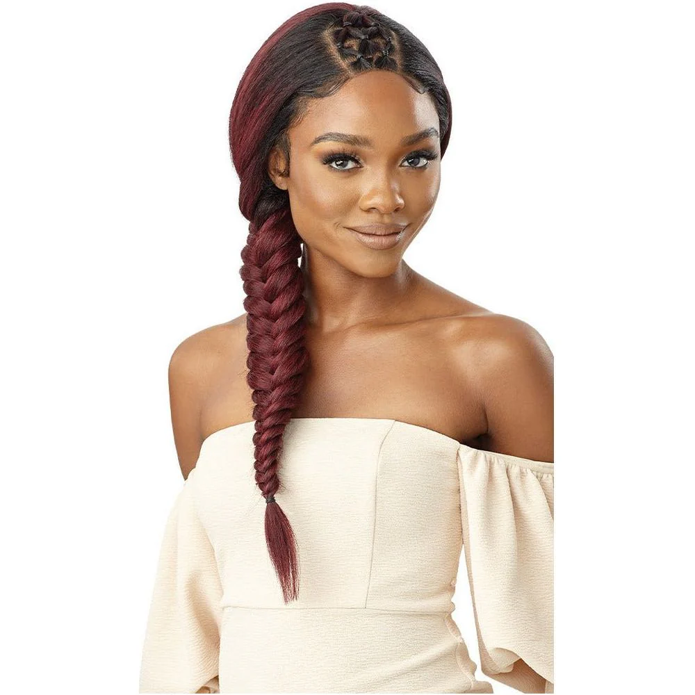 Outre 360 100% Human Hair Blend Lace Front Wig - Sunniva - Image 5