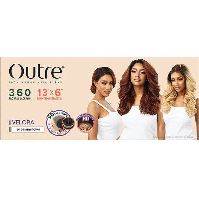 Outre 360 100% Human Hair Blend Lace Front Wig - Velora - Image 7