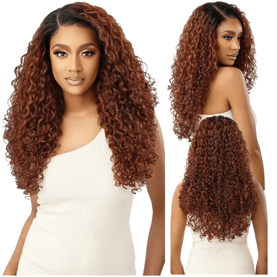 Outre 360 13x6 100% Human Hair Blend HD Lace Front Wig - Tasira
