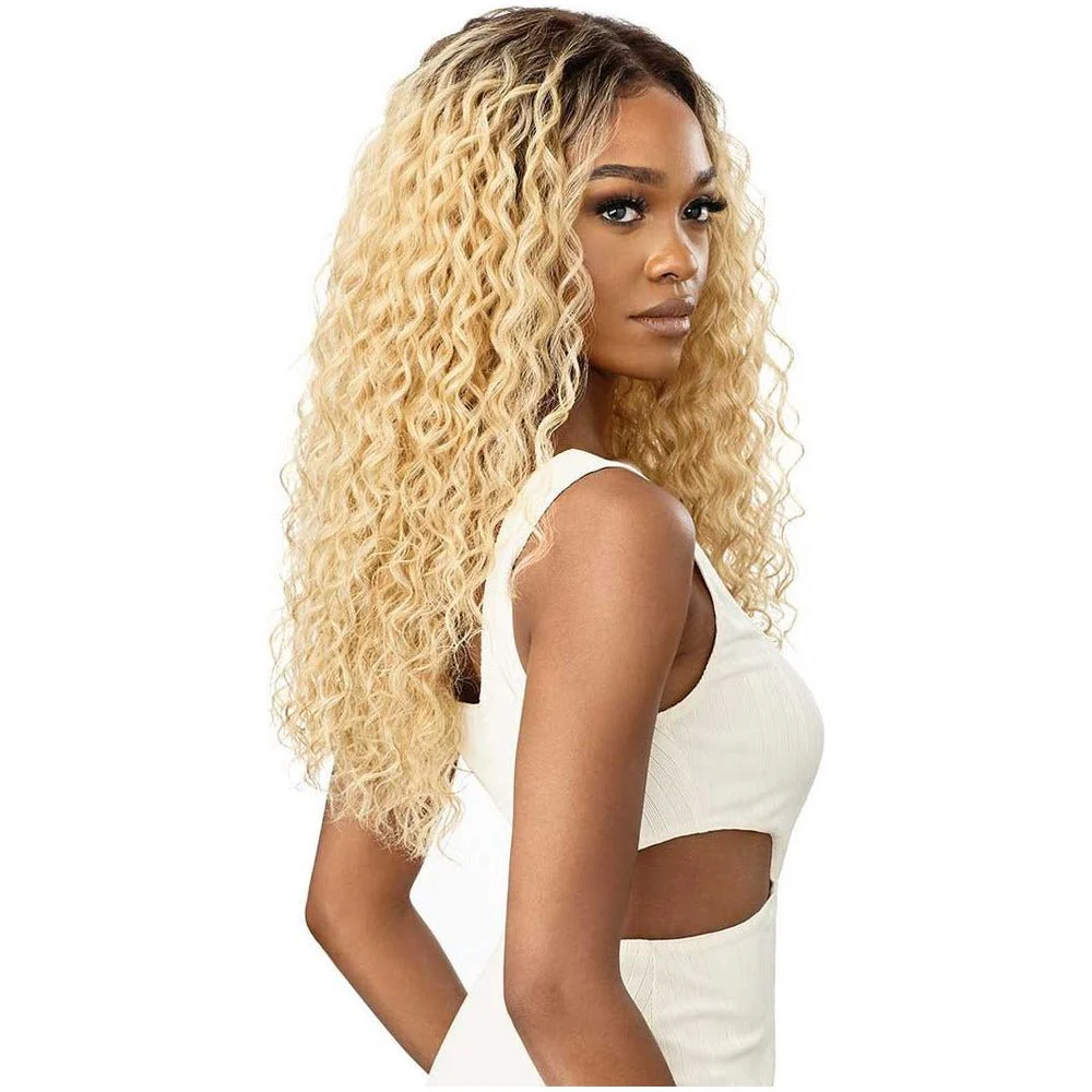 Outre 360 Frontal Lace Wig 13x6 Lace Frontal Human Blended Wig - Roshan - Image 4