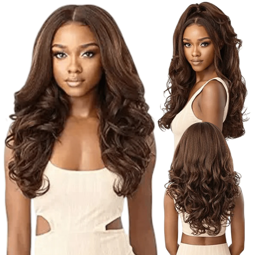 Outre 360 Human Blended Lace Front Wig - Kalinda