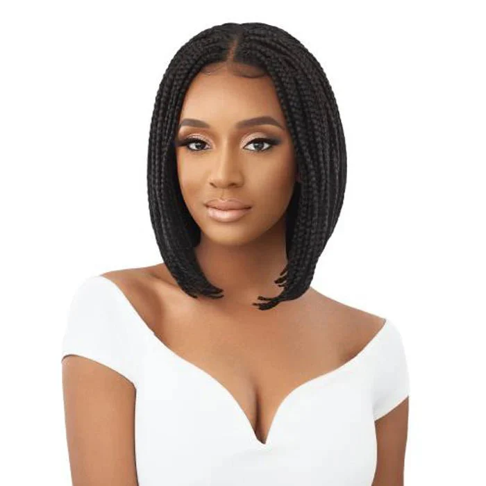 Outre 4x4 Lace Front Box Braid Bob Wig - 12" - Image 2