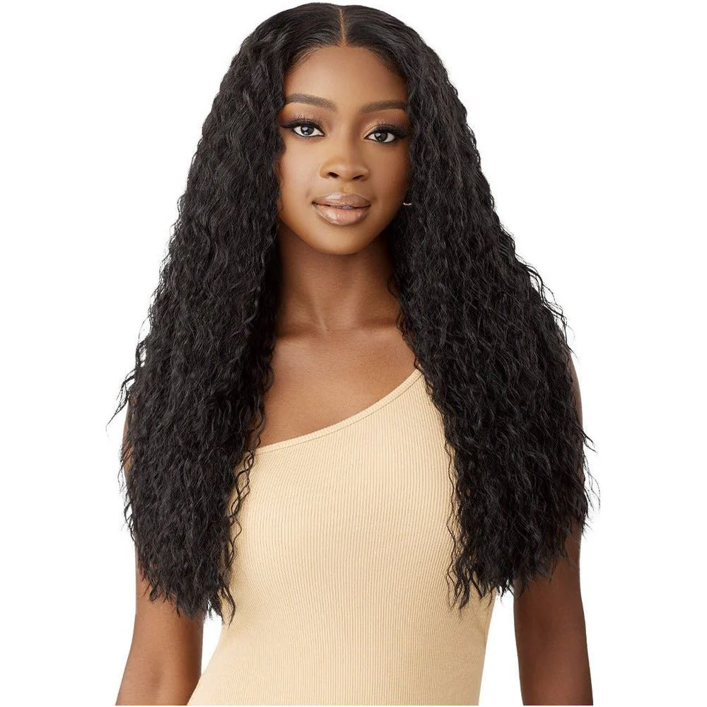 Outre 5Γ5 HD Lace Closure Wig β Peruvian Water Wave 24β³