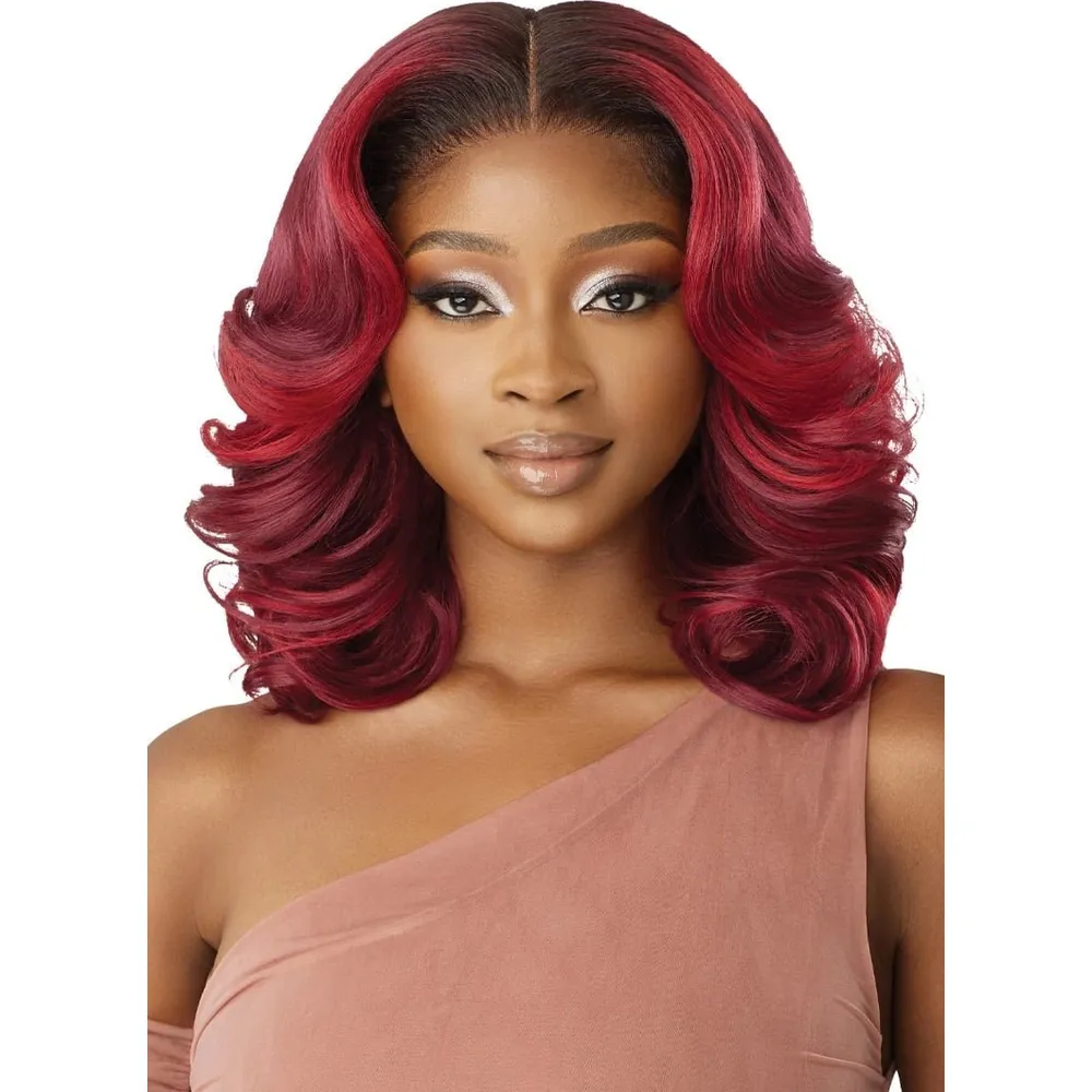 Outre 5x5 Lace Closure Human Hair Blend Wig Body Wave 16" - Image 2