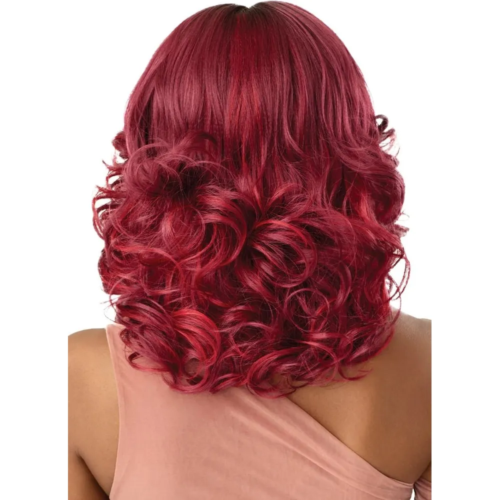 Outre 5x5 Lace Closure Human Hair Blend Wig Body Wave 16" - Image 4