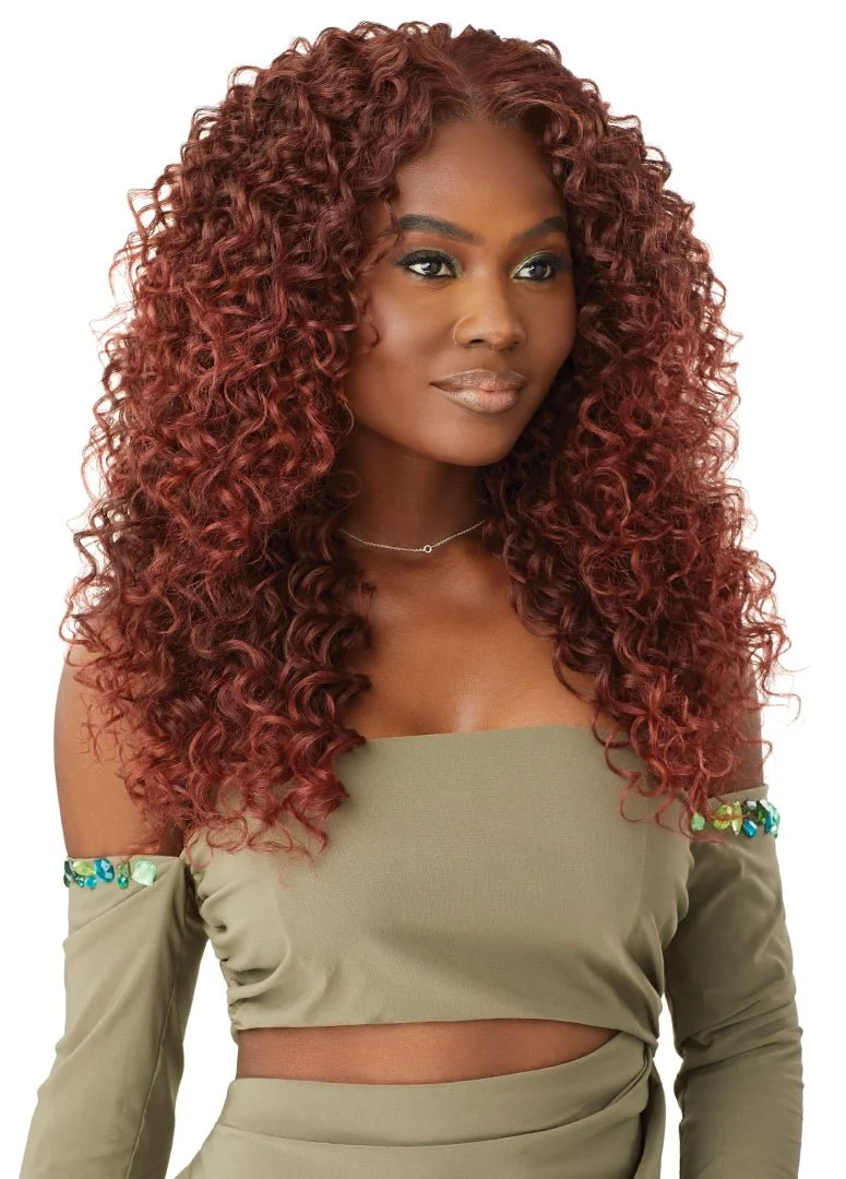 Outre 6x5 Pre-Cut Lace Closure Wig - HHB-Dominican Curly 22" - Image 6
