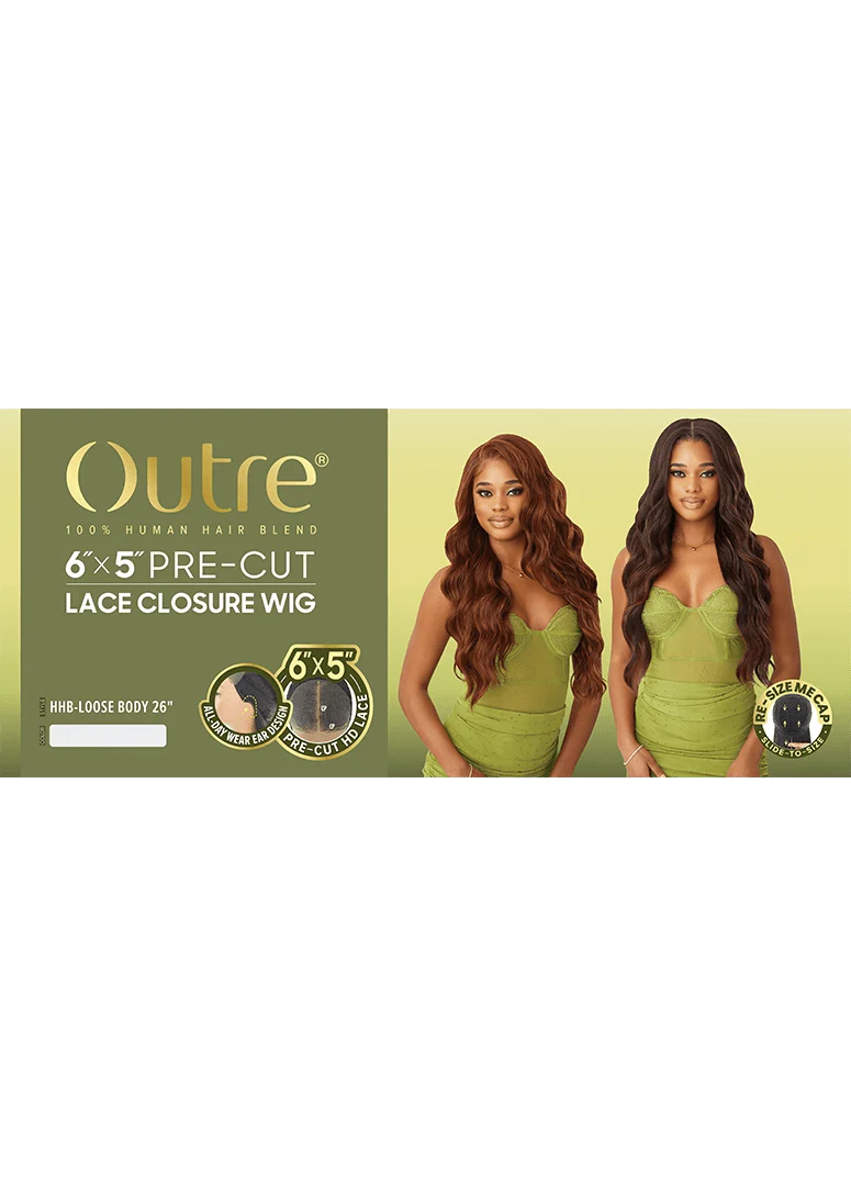 Outre 6x5 Pre-Cut Lace Closure Wig - HHB-Loose Body 26" - Image 9