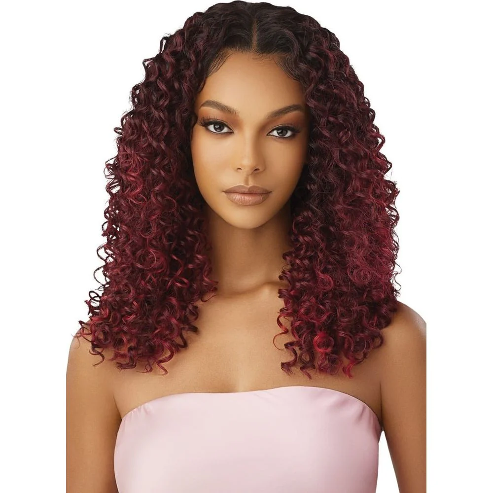 Outre Airtied HD Lace Wig - Dominican Curly 22β - Image 2