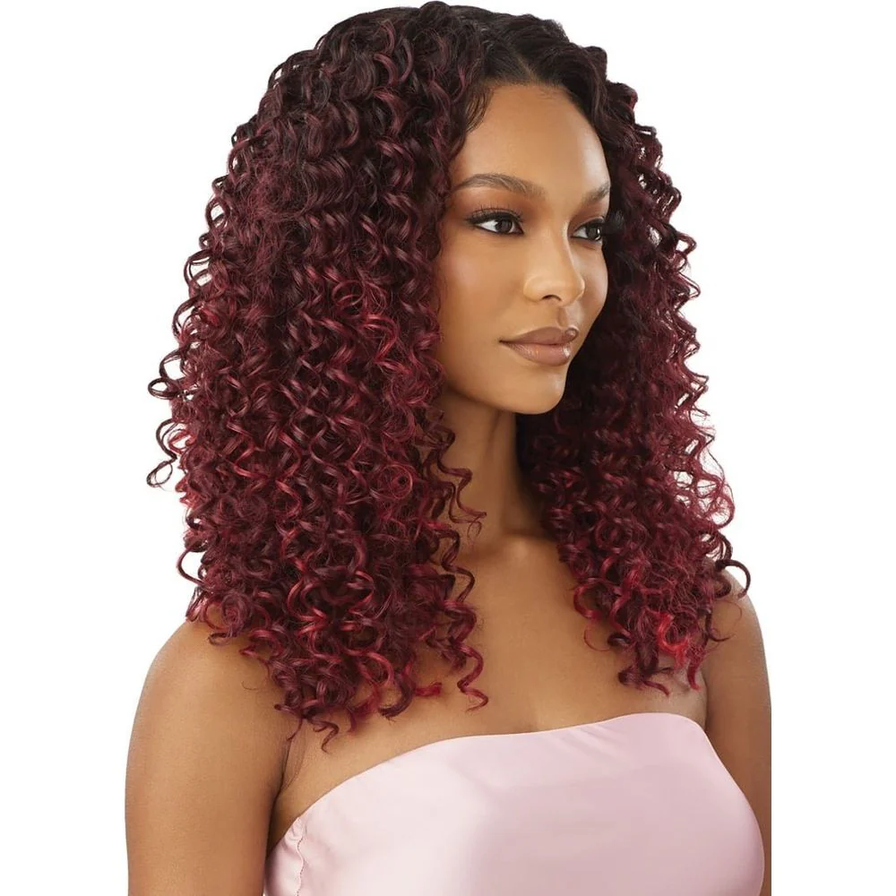Outre Airtied HD Lace Wig - Dominican Curly 22β - Image 3