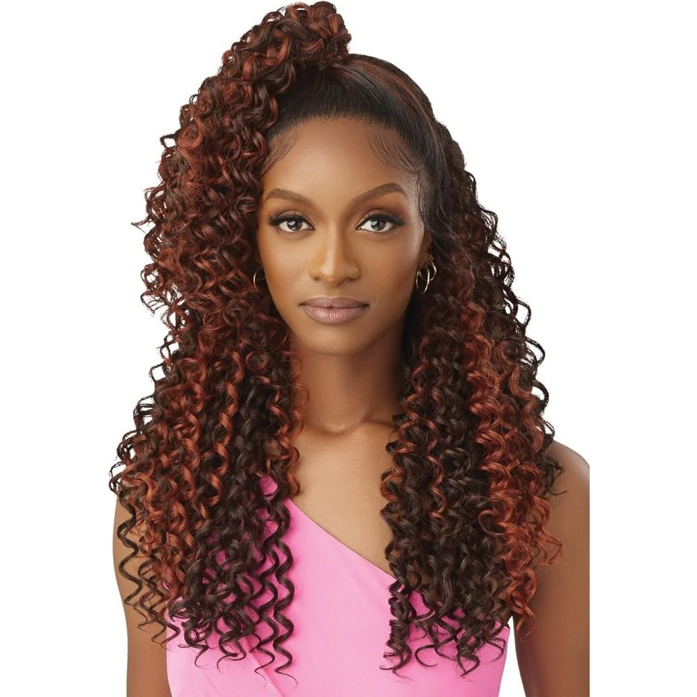 Outre Airtied HD Lace Wig - Dominican Curly 22β - Image 5