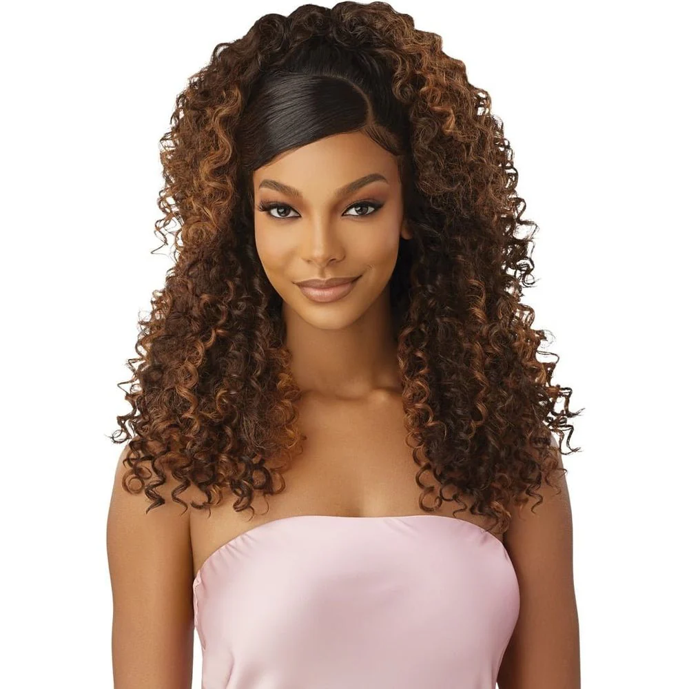 Outre Airtied HD Lace Wig - Dominican Curly 22β - Image 6