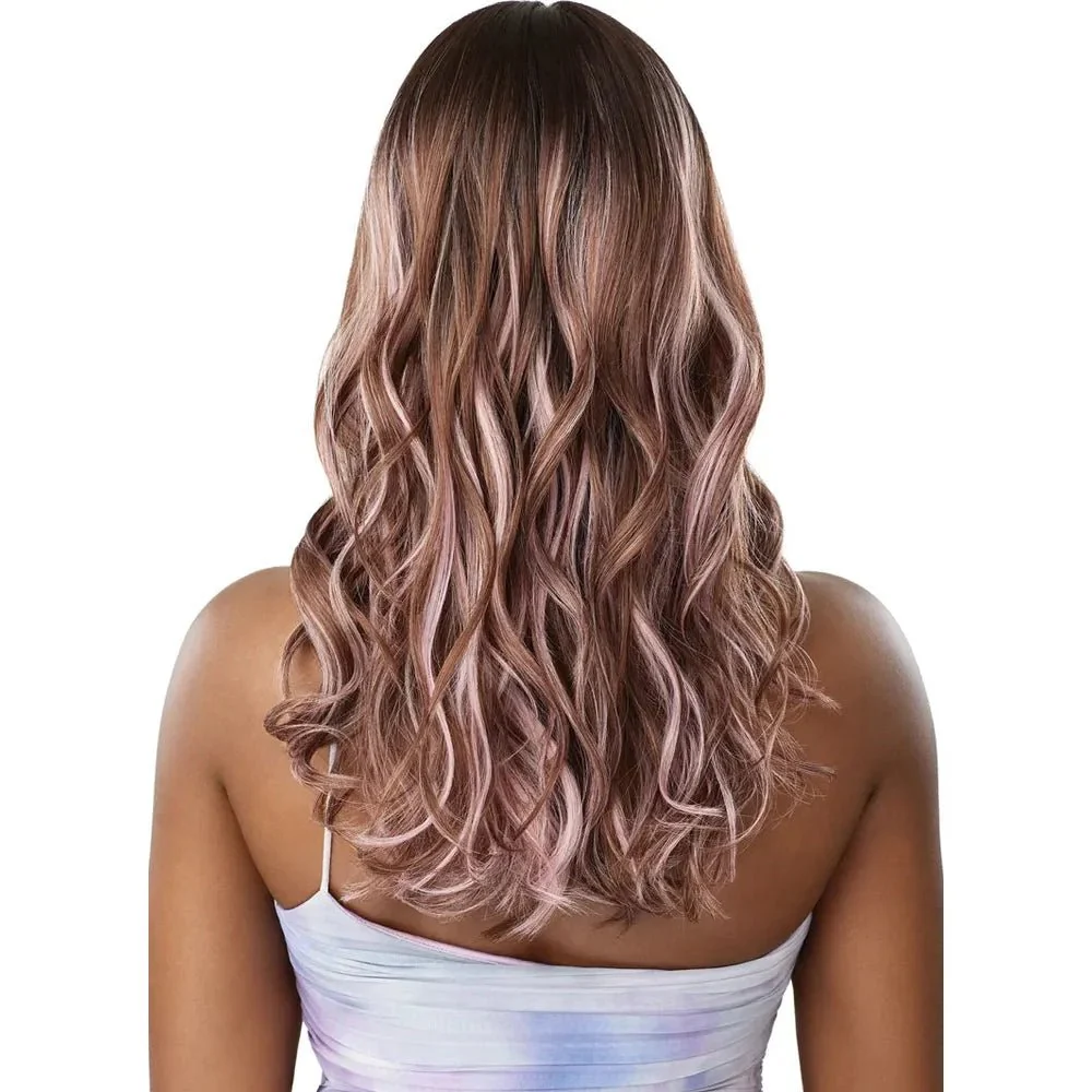 Outre Airtied 100% Fully Hand-Tied Human Hair Blend HD Lace Wig - Natural Wave 20" - Image 7